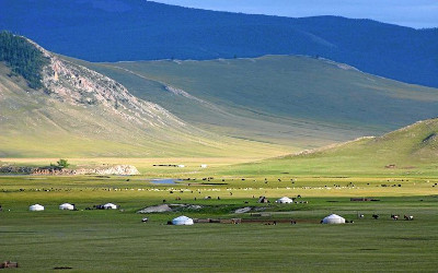 Mongolian steppe
